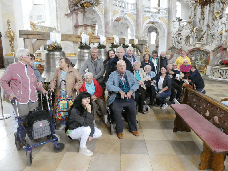 Ausflug in die Basilika Vierzehnheiligen