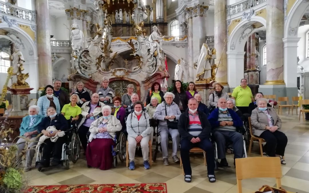 Besuch in der Basilika Vierzehnheiligen